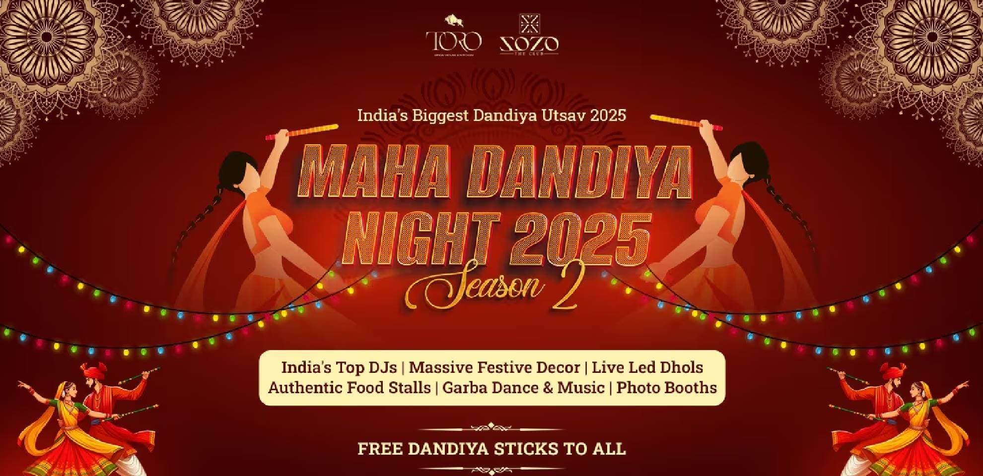 Maha Dandiya Night 2025 Season 2 