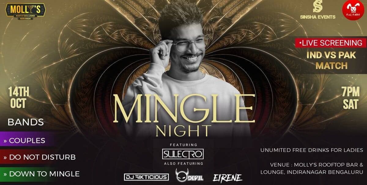 Saturday Mingle Night