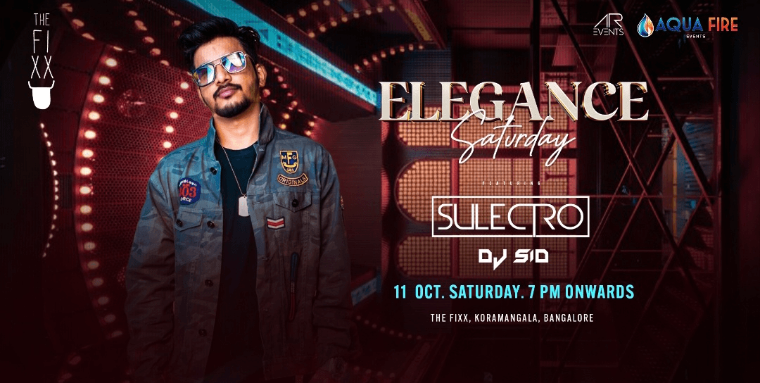 Elegance Saturday | The Fixx