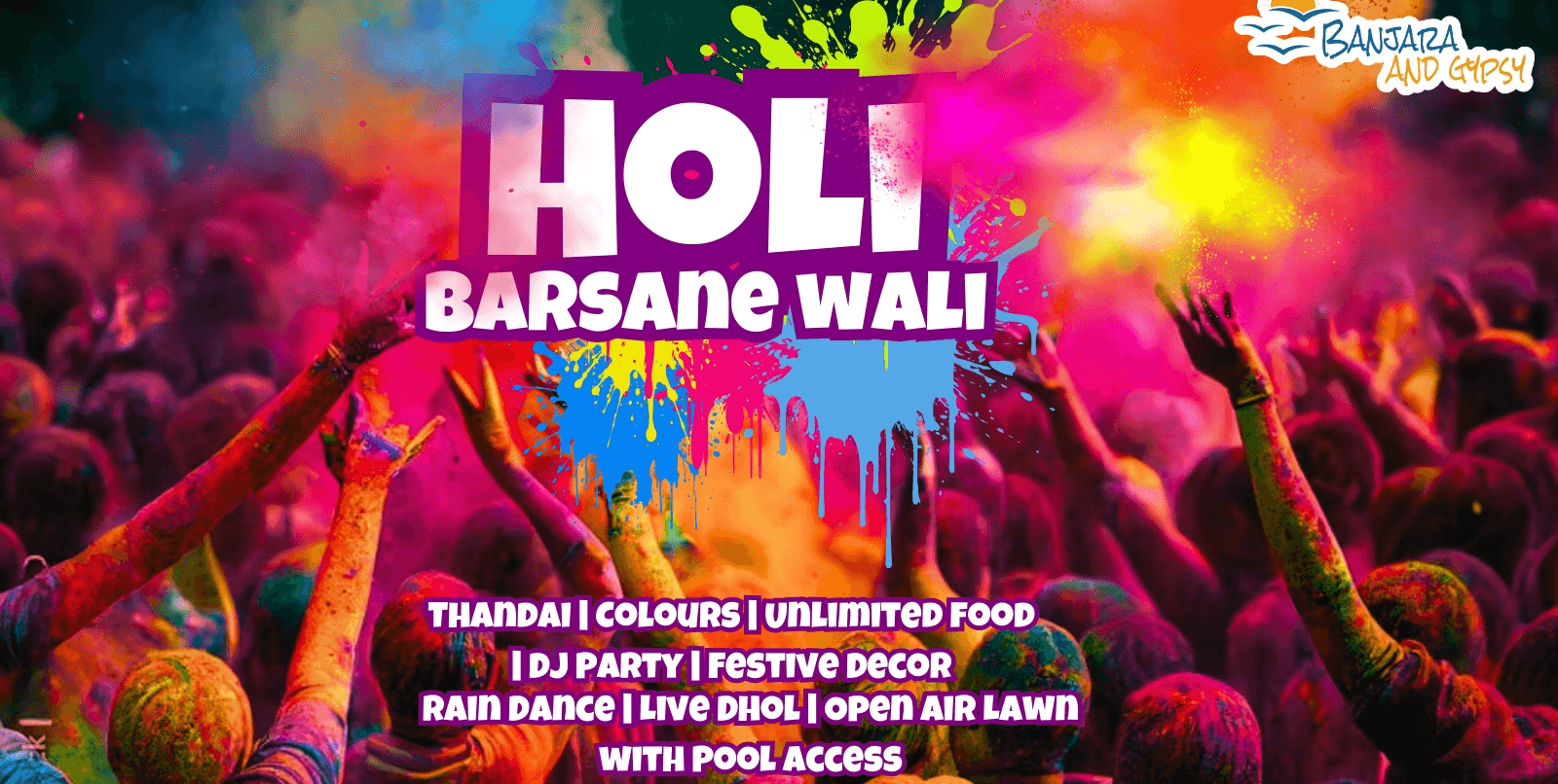 Holi Barsane Wali 2025 | Urban Valley Resort