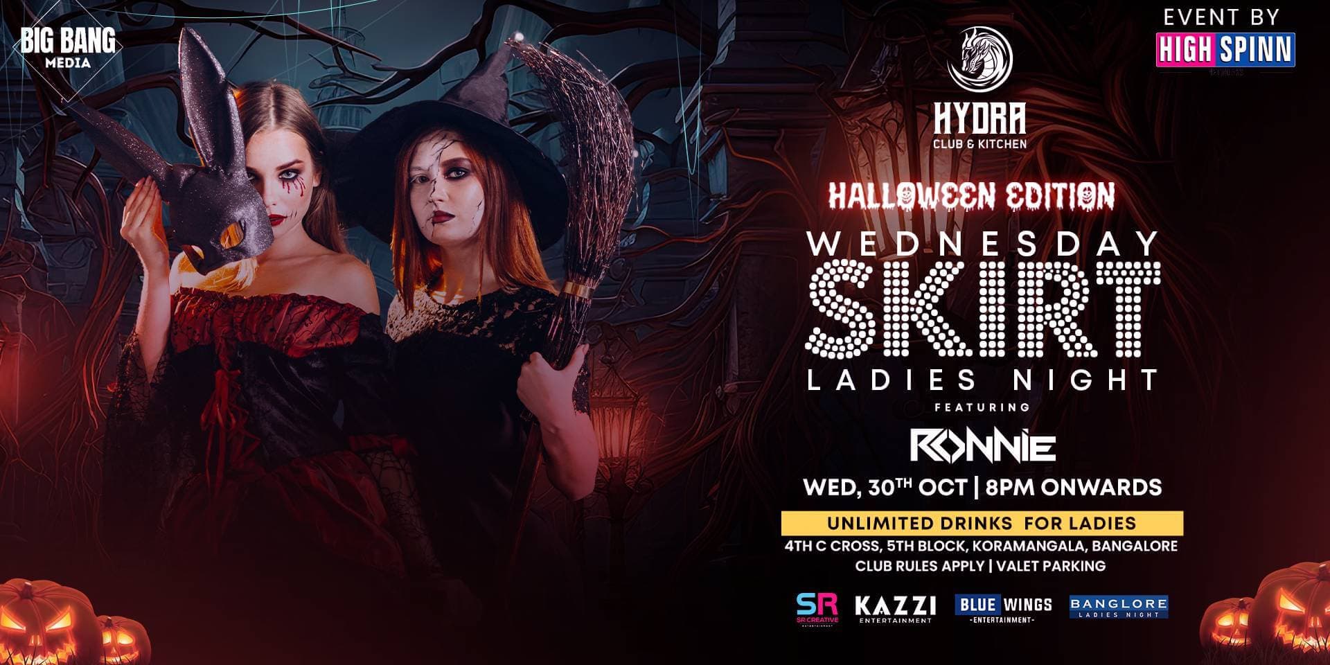 Halloween Party Ladies Night | Hydra Club