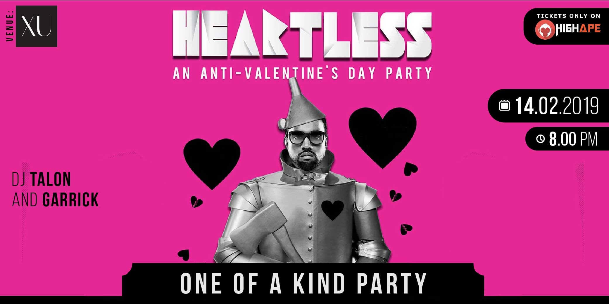 Heartless - Biggest Valentines Party for Singles