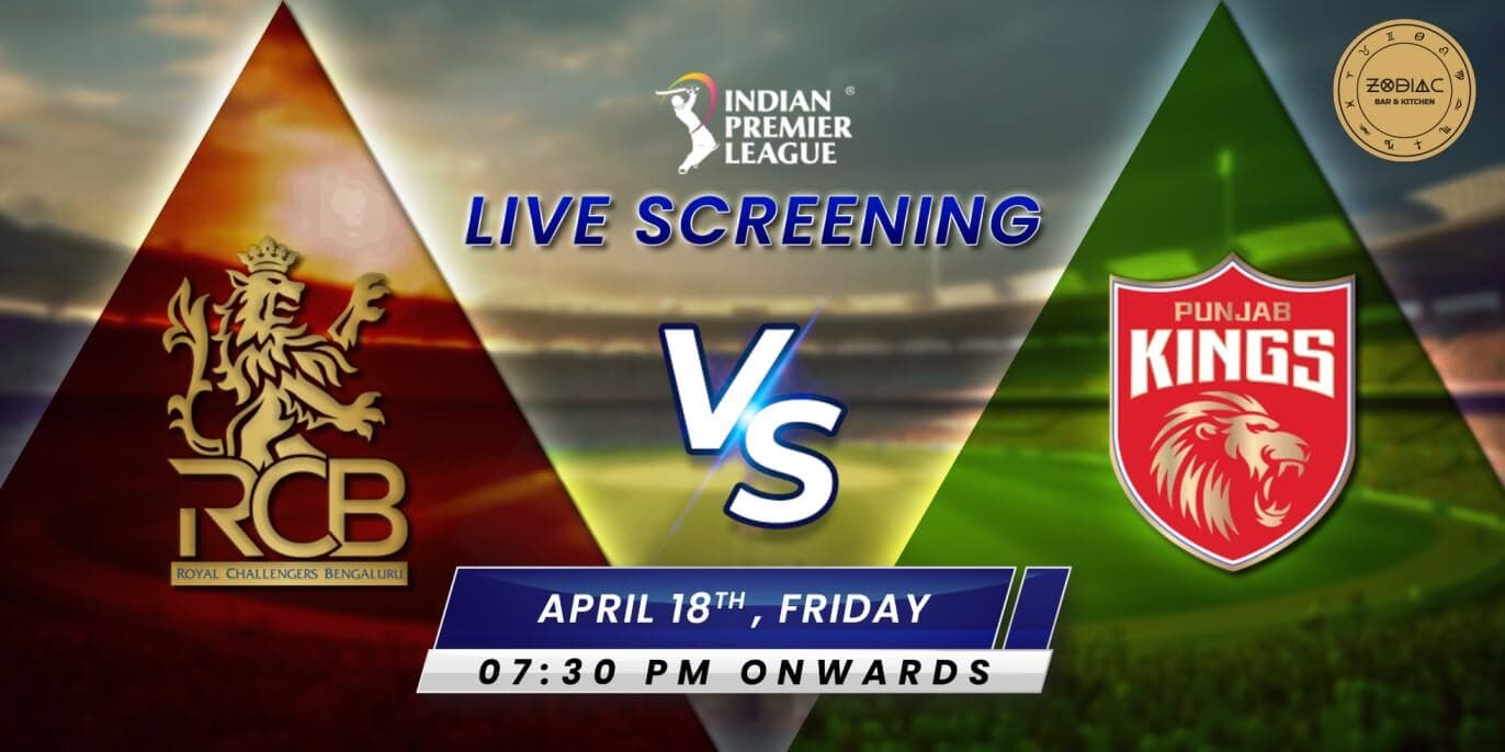 RCB Vs PBKS | IPL Live Screening 