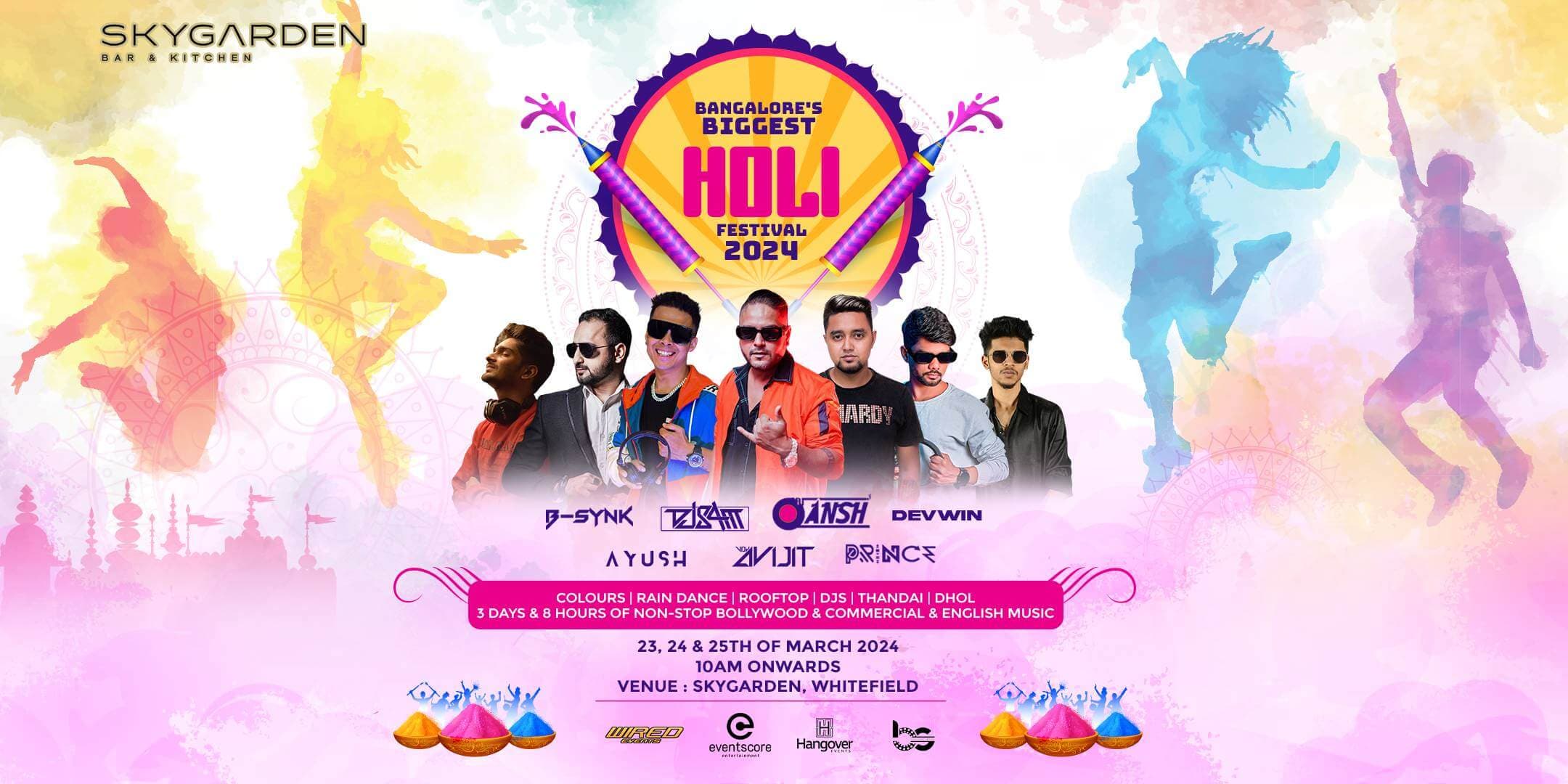 Bangalores Biggest Holi Festival 2024 