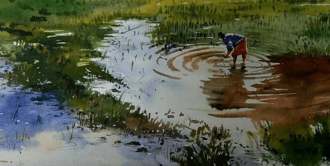 Water Colour Painting Workshop by World Record Holder Artist