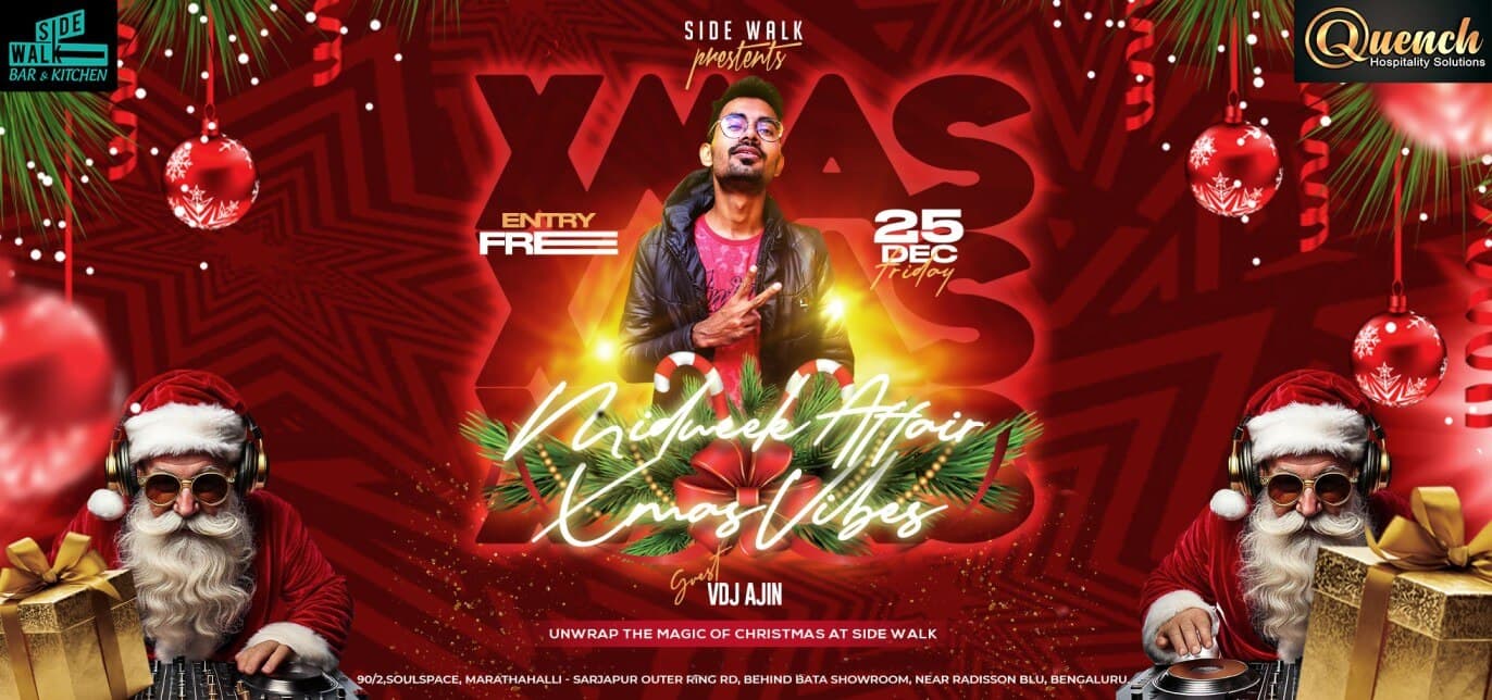 Mid Week Affair Xmas Affair