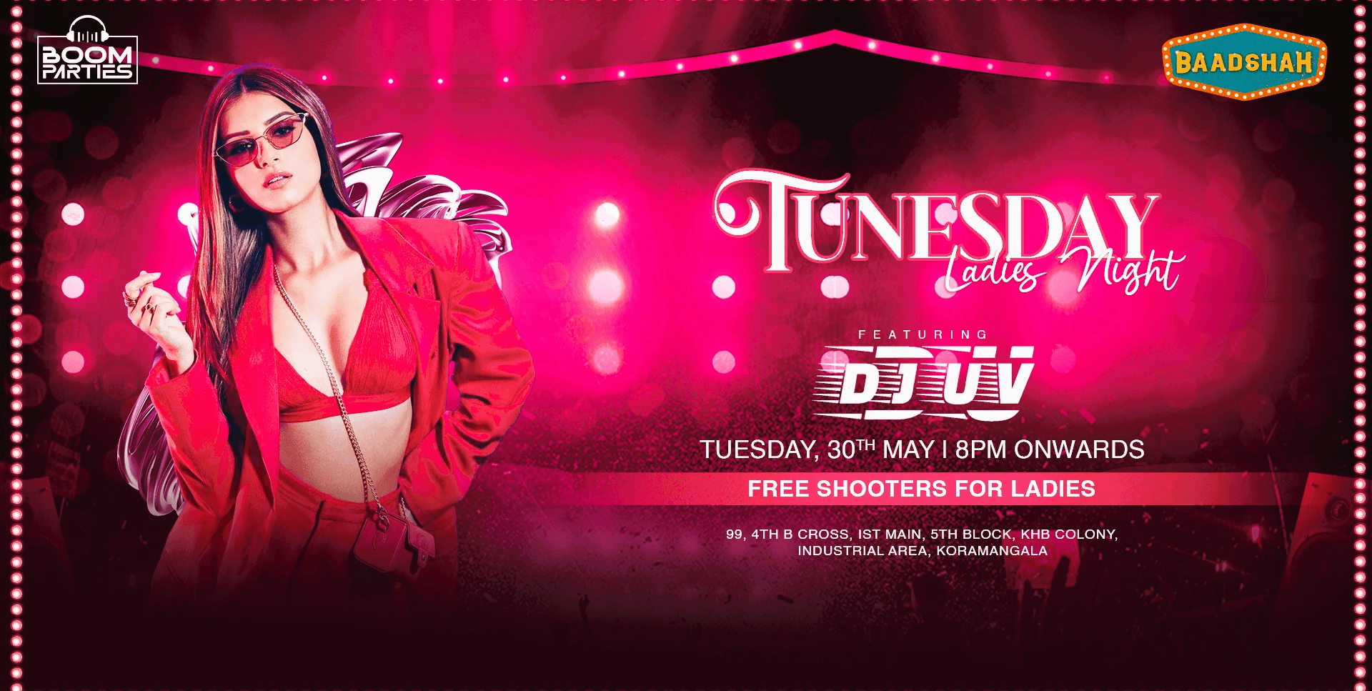 Tunesday Ladies Night