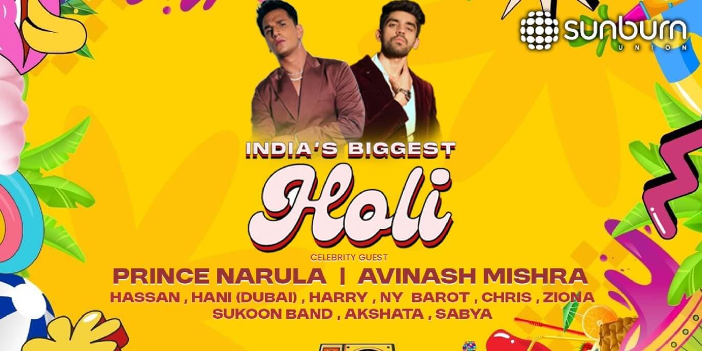Indias Biggest Holi  2025 At Sunburn Union