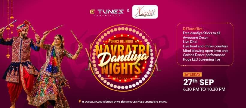 Navaratri Dandiya Festival 2025 | 46 Ounces