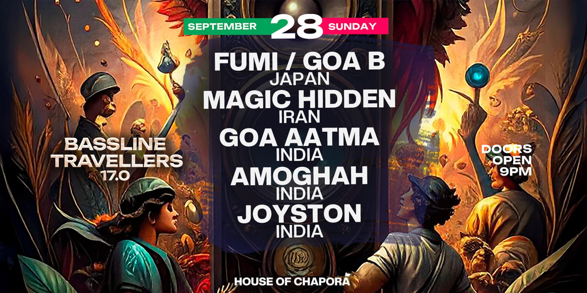 Bassline Travellers 17.0