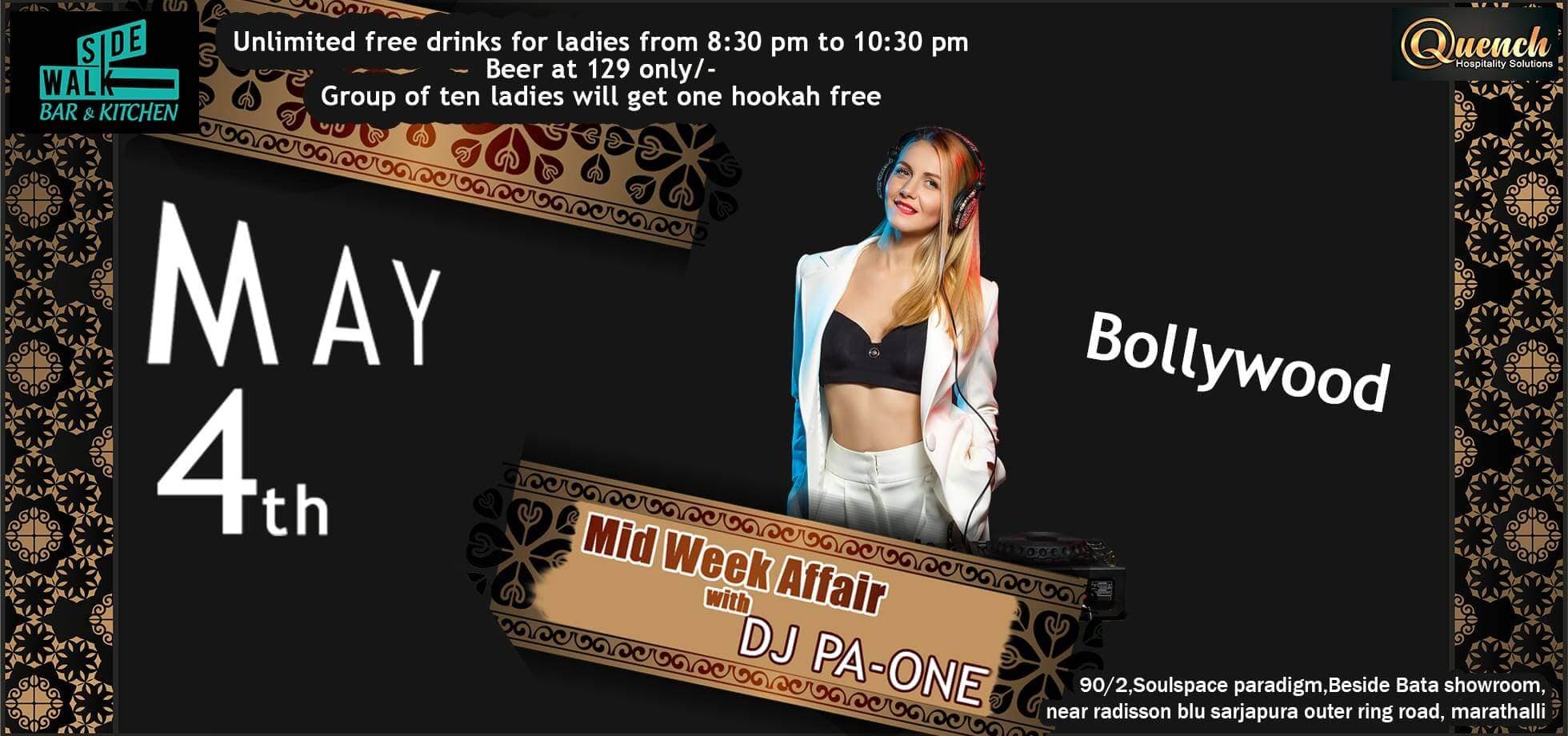 Wednesday- Midweek Affair