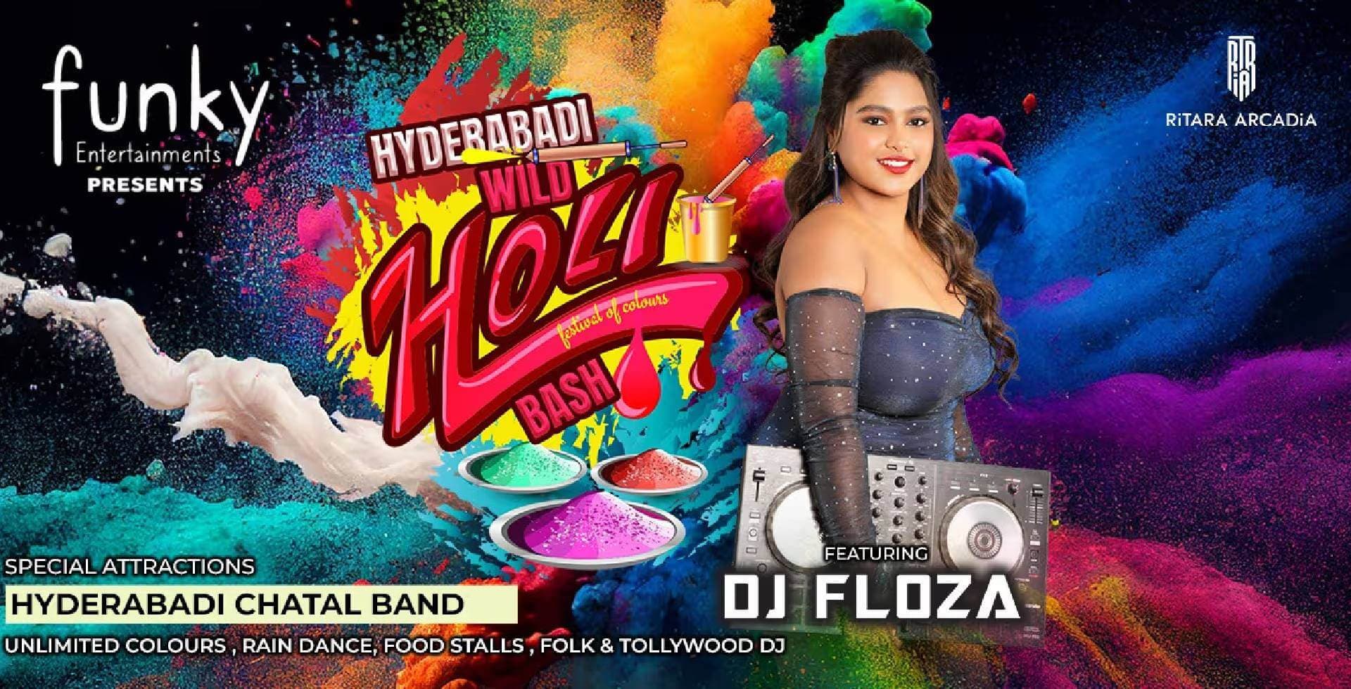Hyderabadi Wild Holi Bash