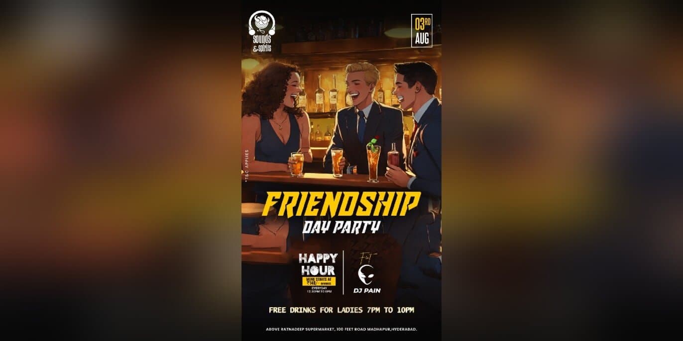 Friendship Day Party | Sounds & Spirits