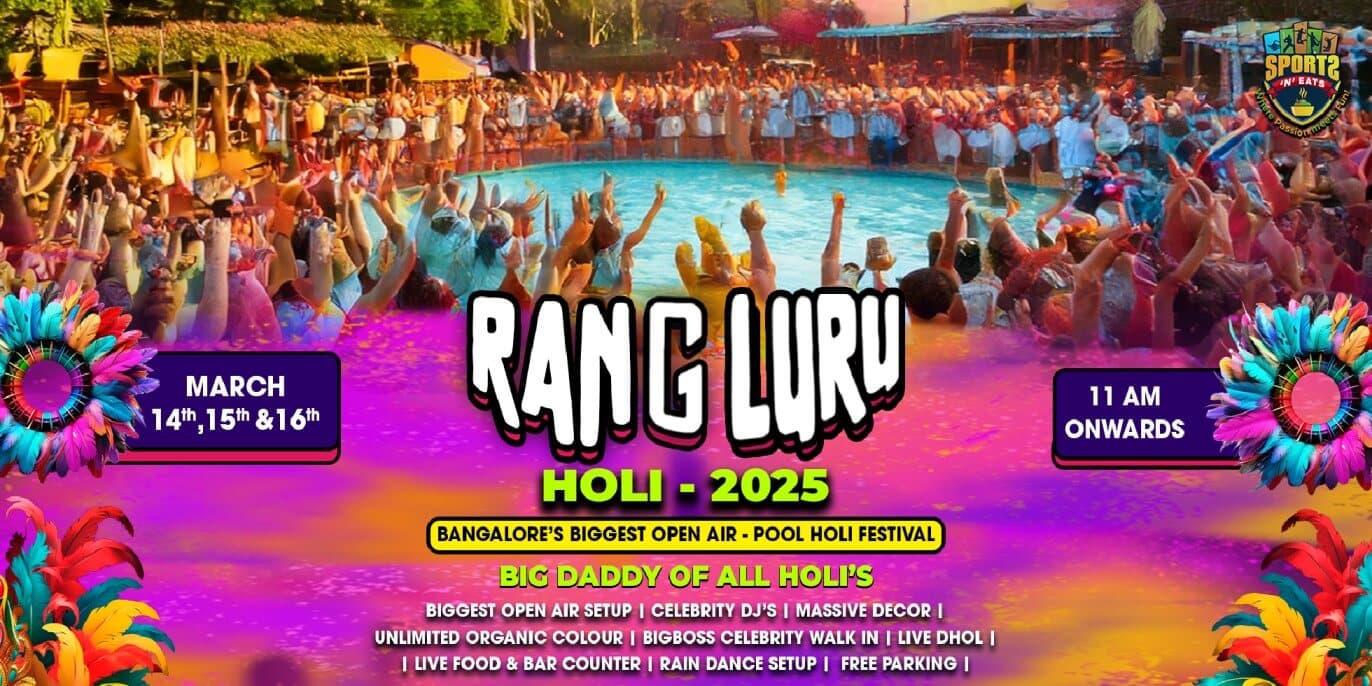 Rang Luru Holi 2025 | Sports n Eats