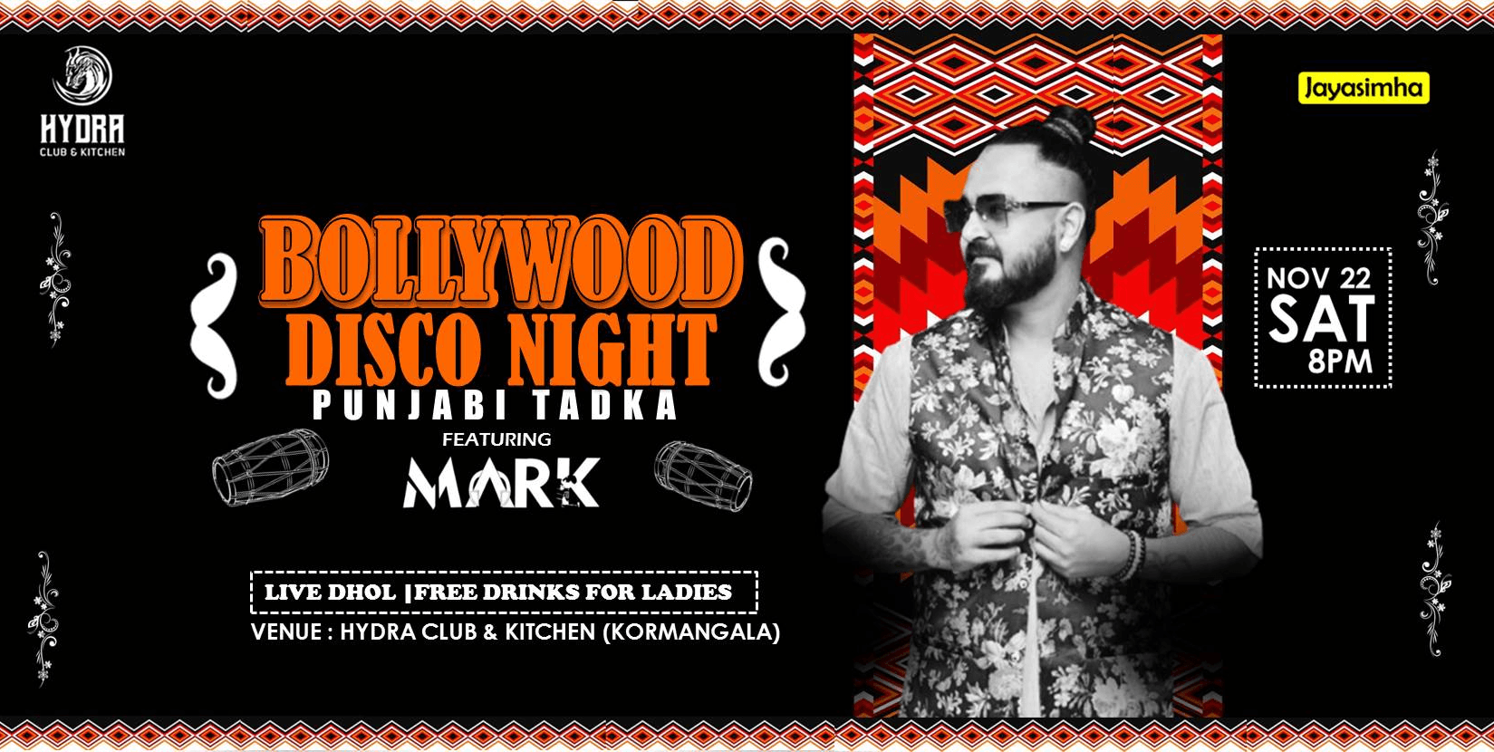 Big Bollywood Disco Night | Hydra Club Kormangala