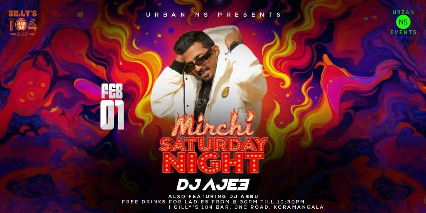 Saturday Mirchi Night | Gillys 104