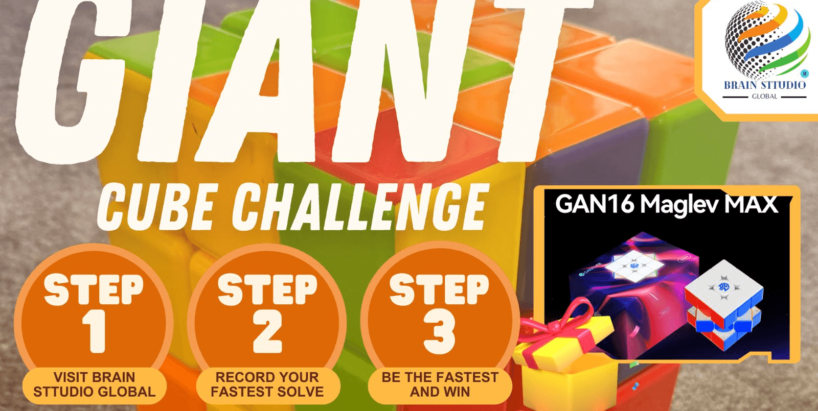 Giant Cube Challenge At Brain Sttudio Global