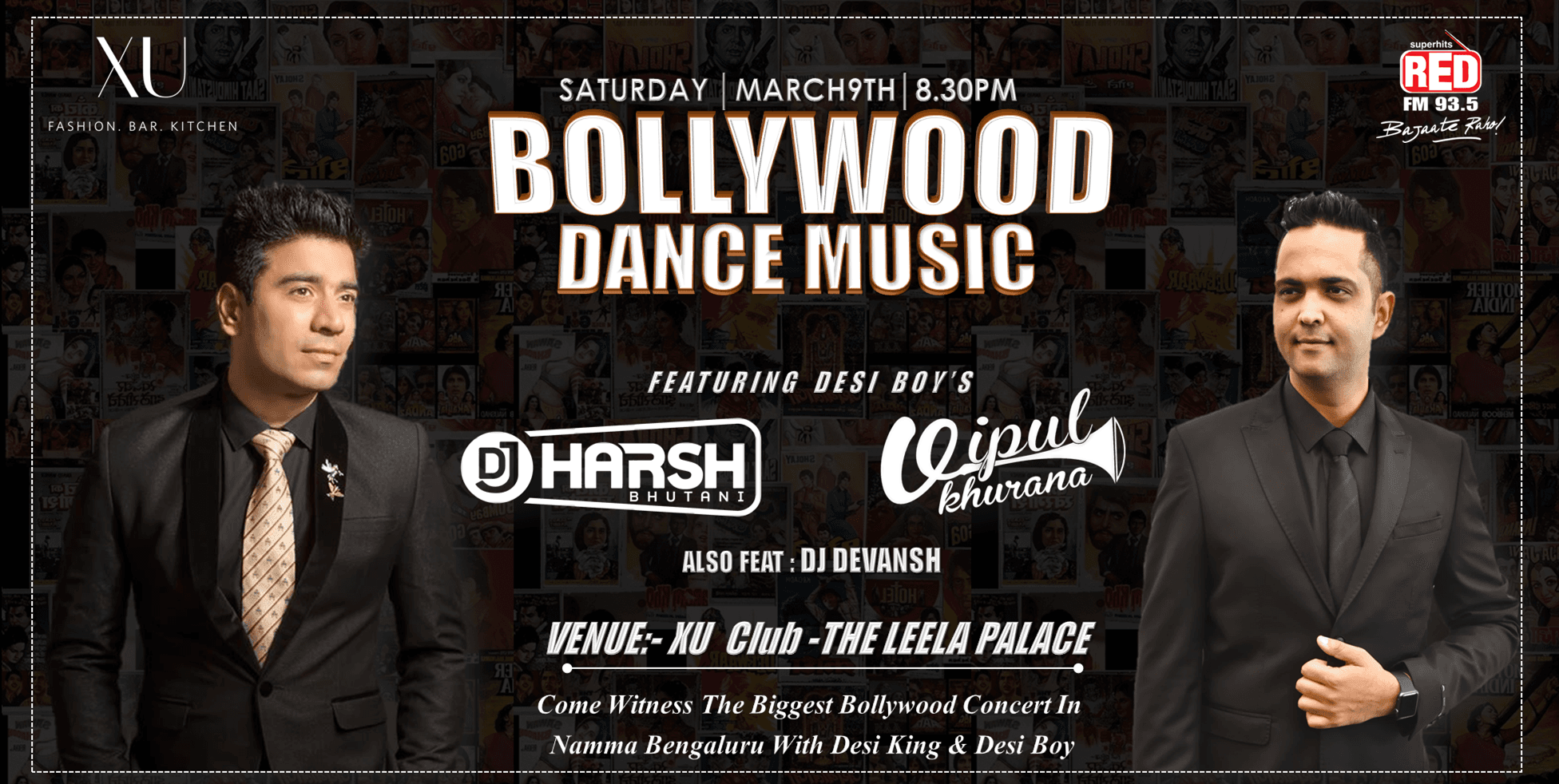 Biggest Bollywood Night with Dj Harsh Bhutani & DJ Vipul Khurana