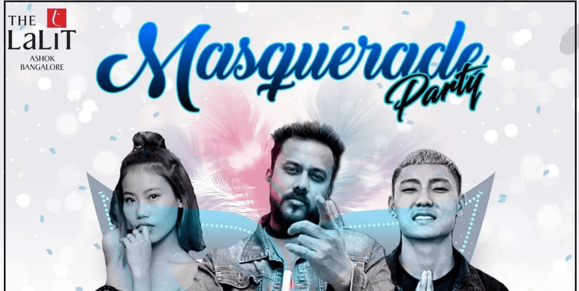 Masquerade party at Sutra Lounge