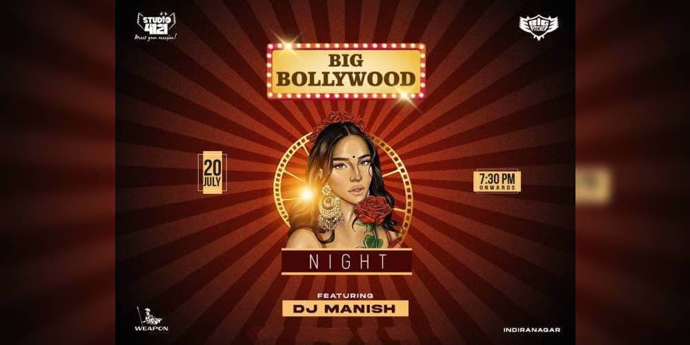 Big Bollywood Night | Indiranagar