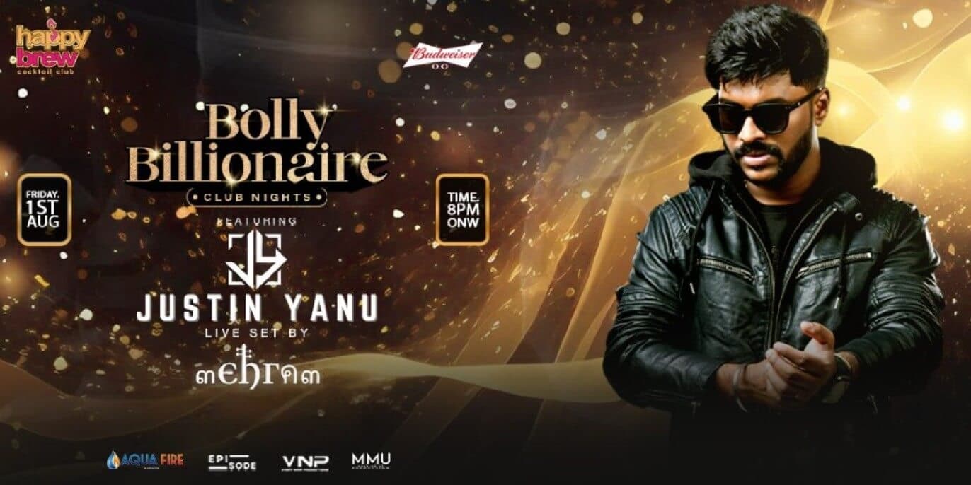 Bolly Billionaire Club Nights Ft DJ Justin Yanu