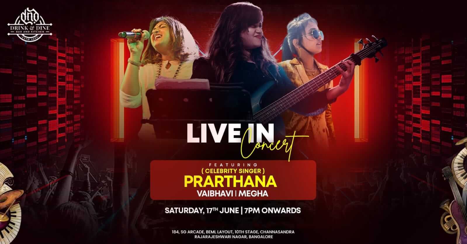 Live In Concert | Prarthana |Vaibhavi |Megha