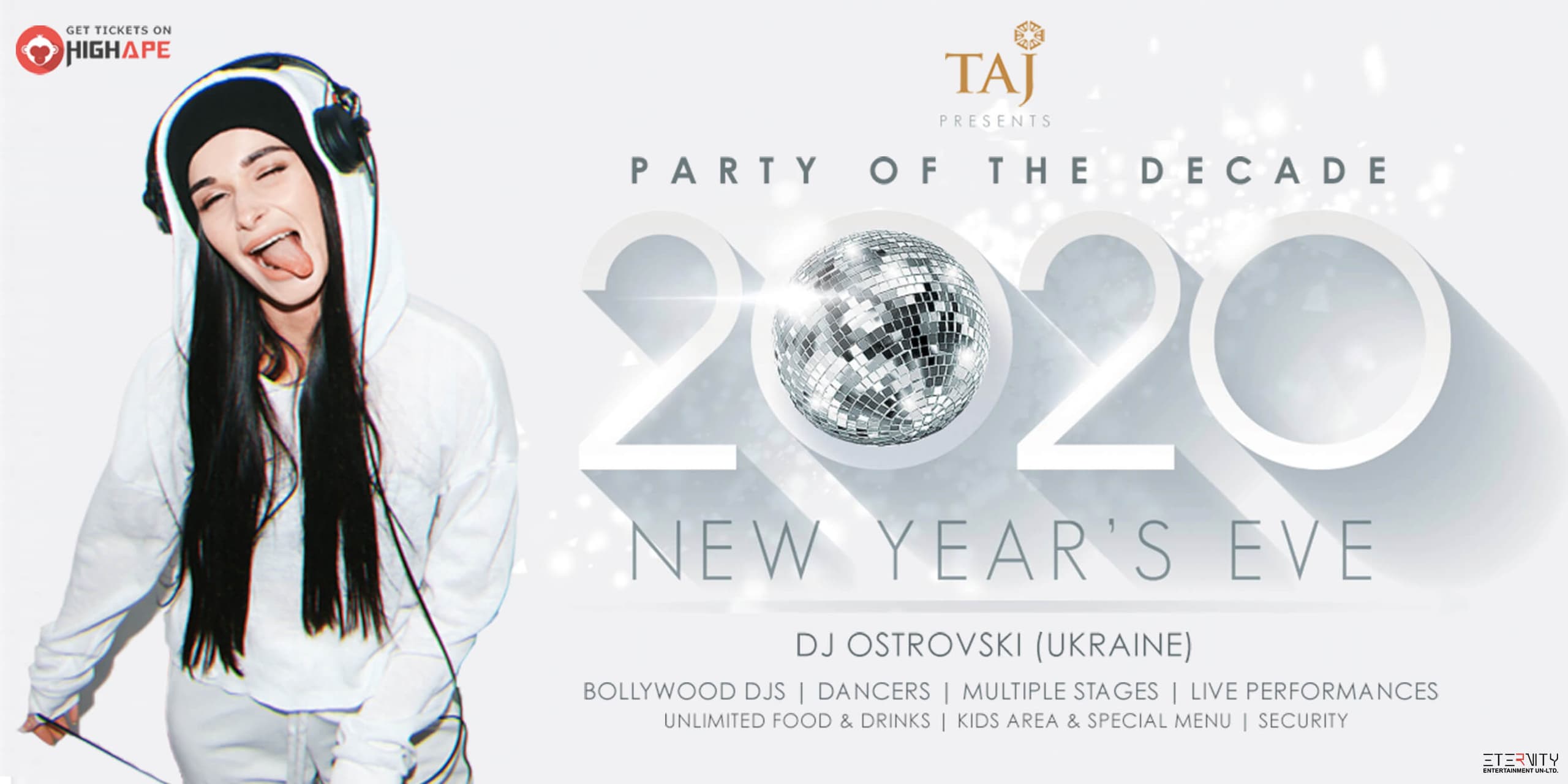 TAJ's Enchanted 2020 - International New Year's Eve