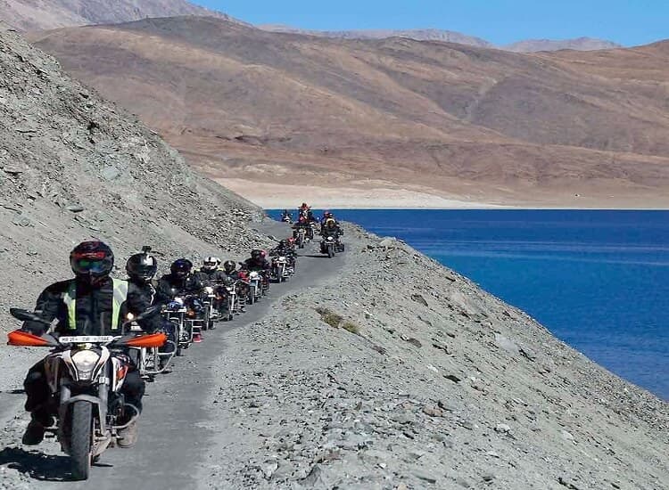 Bike ride to the Heaven on Earth - Ladakh (Pangong Tso) | Infinite Adventure Club