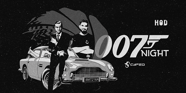 James Bond Night Ft DJ Capro At Hod