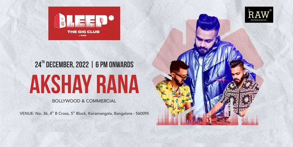 Christmas Eve DJ Night - DJ Akshay Rana