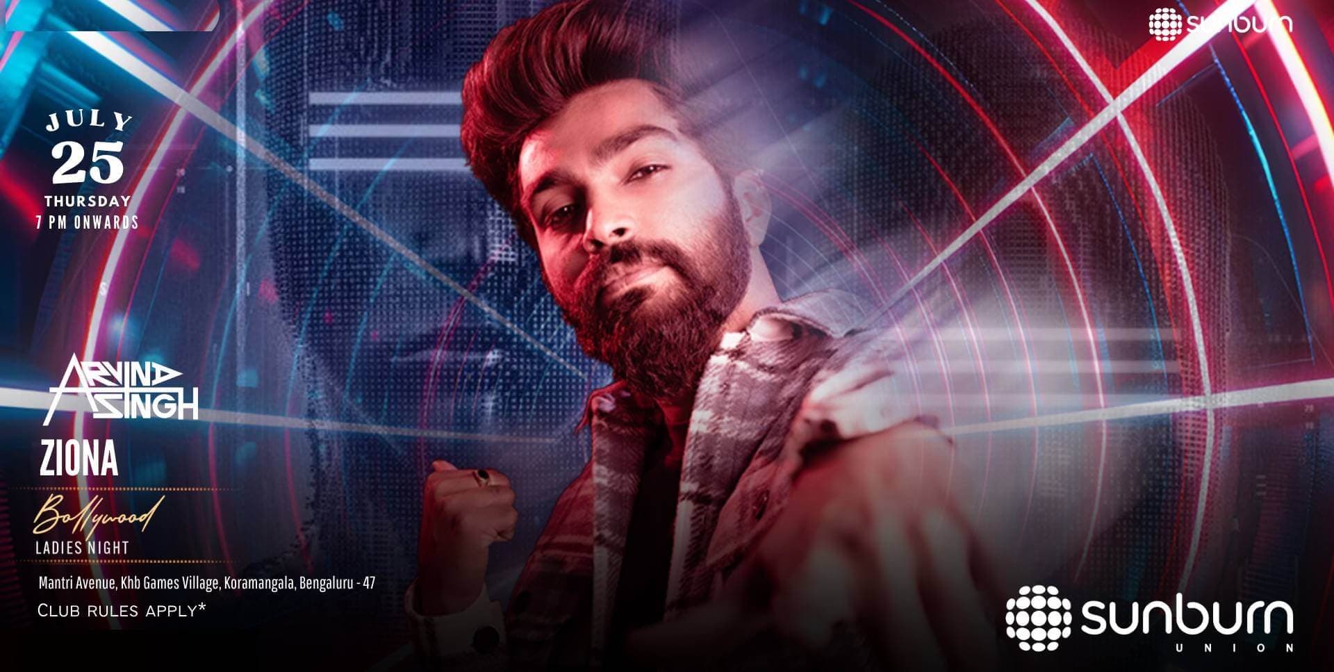 Bollywood Ladies Night - Sunburn Union