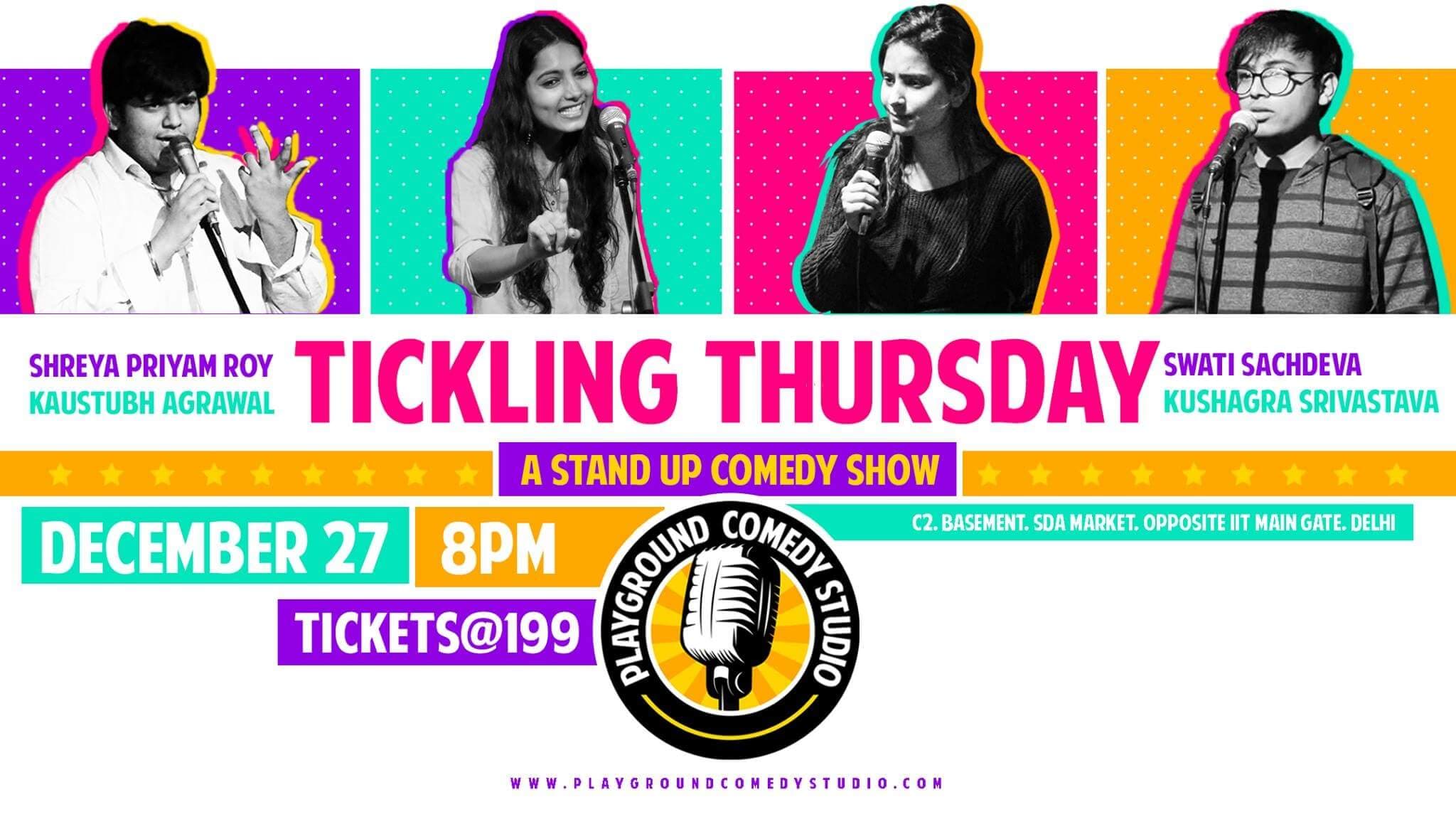 Tickling Thursday - Stand up Comedy Show