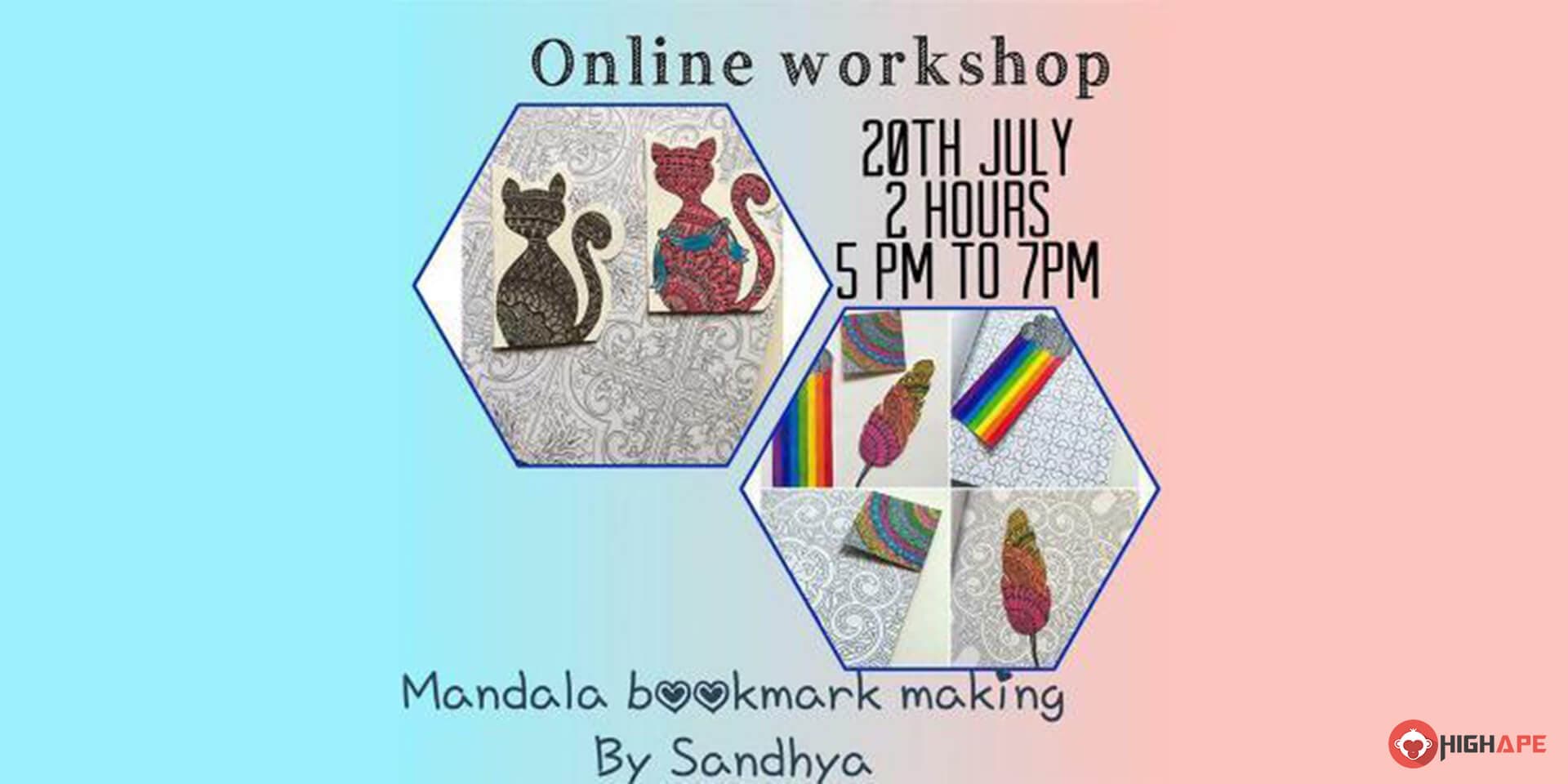 Mandala Bookmark Making