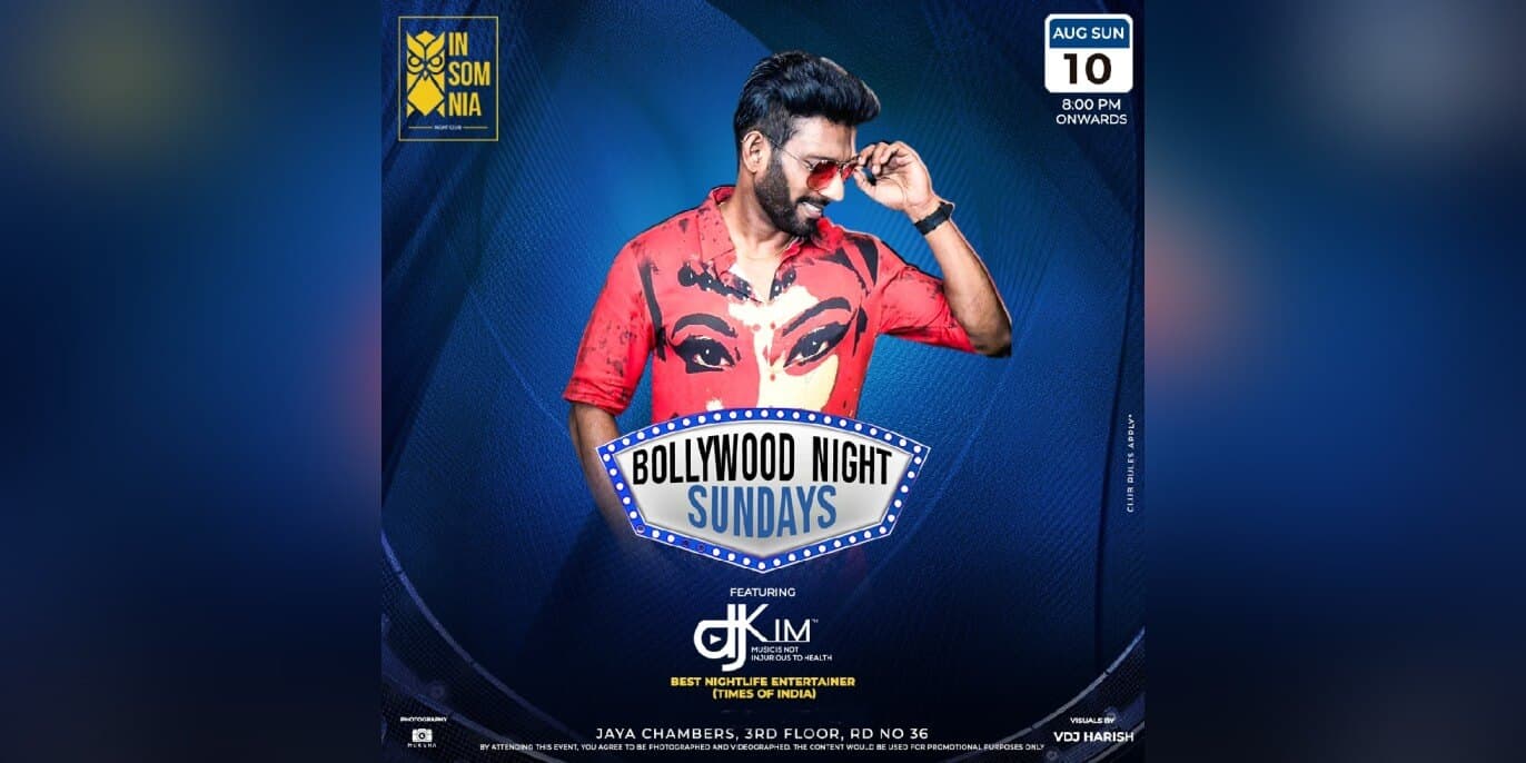 Sunday Bollywood Night Ft DJ Kim