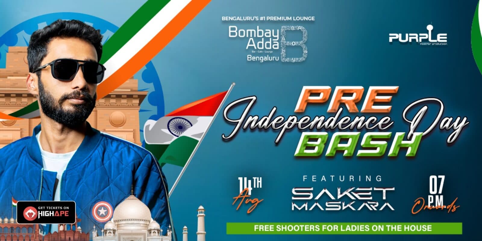 Pre Independence Day Bash 