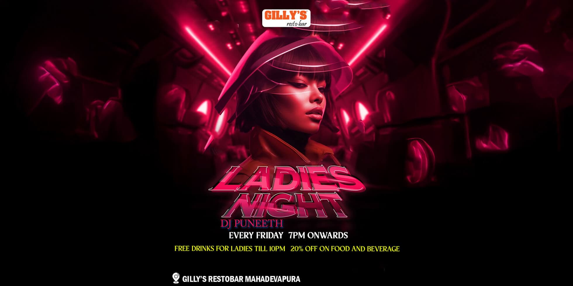 Ladies Night Ft DJ Puneeth | Gillys Resto Bar