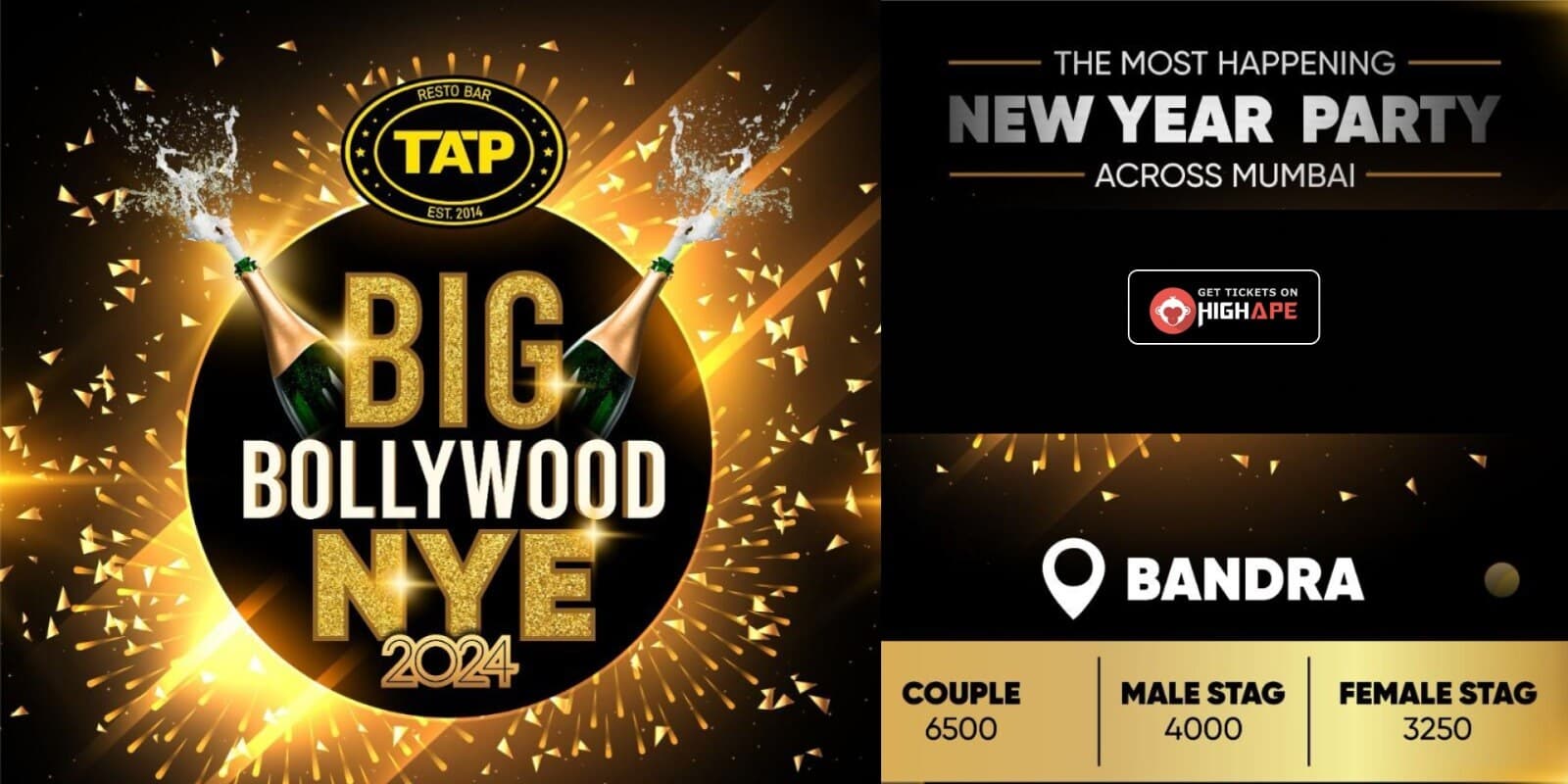 Big Bollywood NYE 2024 | Bandra