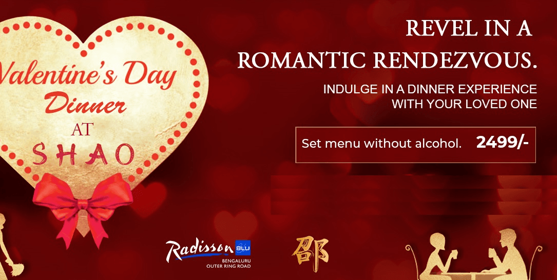 Valentine’s Day Dinner At Shao Without Alcohol