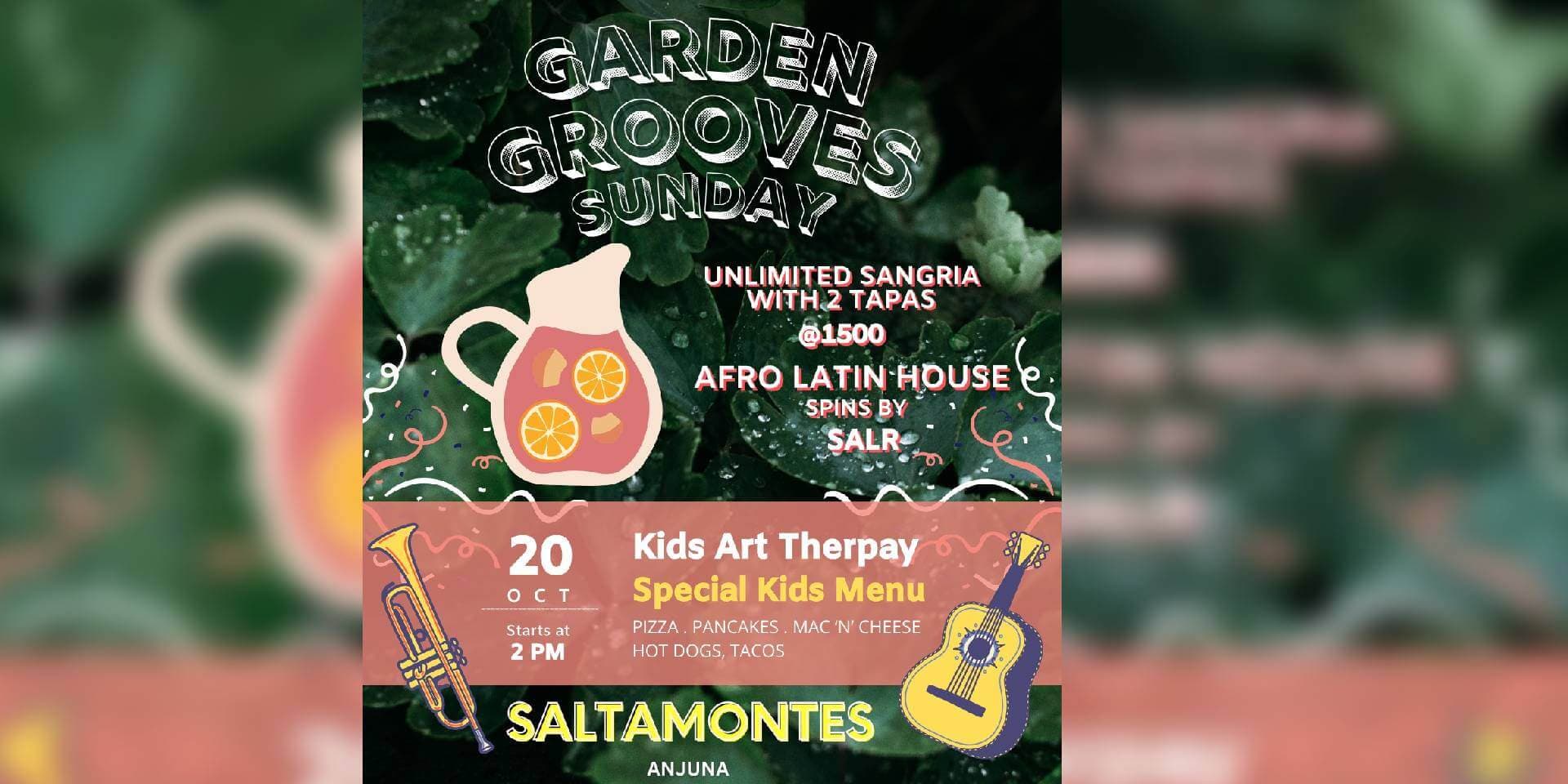 Garden Grooves Sunday | Saltamontes