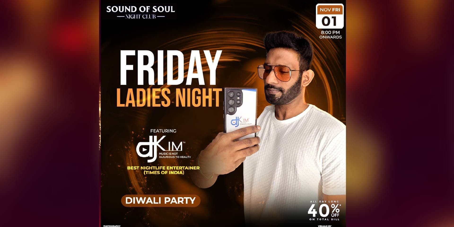 Friday Ladies Night Diwali Party Ft DJ Kim