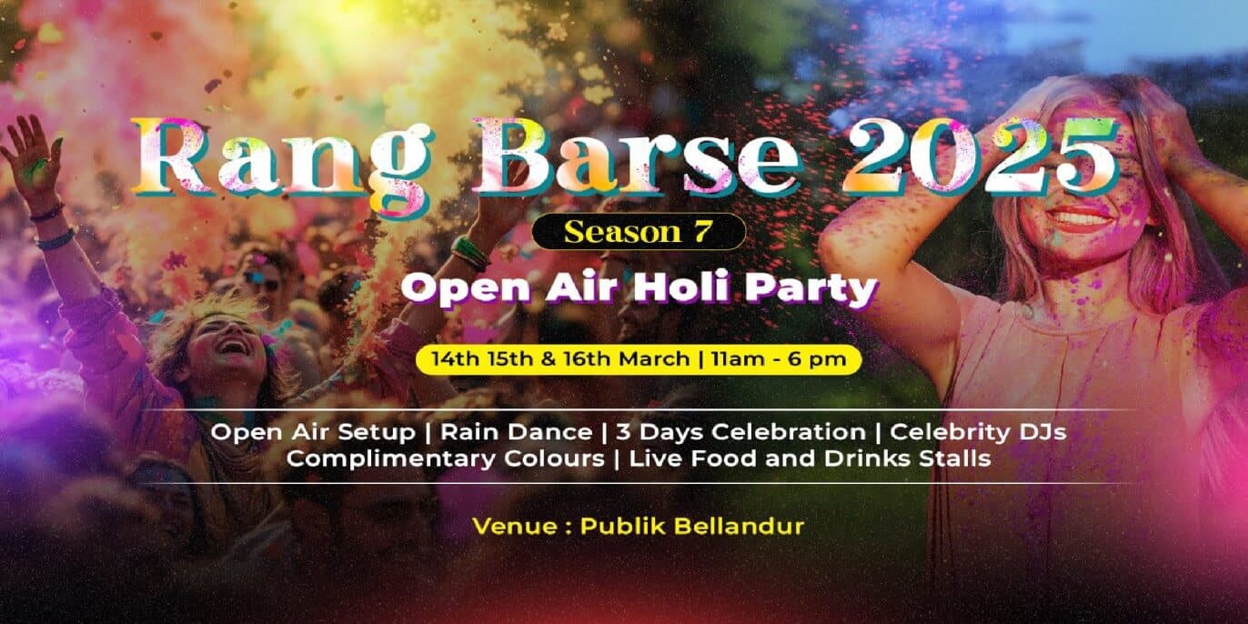 Biggest Rain Dance Open Air Holi Party