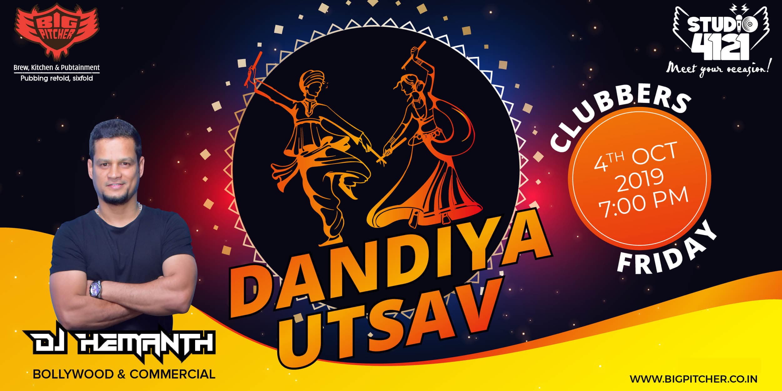 Clubbers Friday Night - Dandiya Utsav
