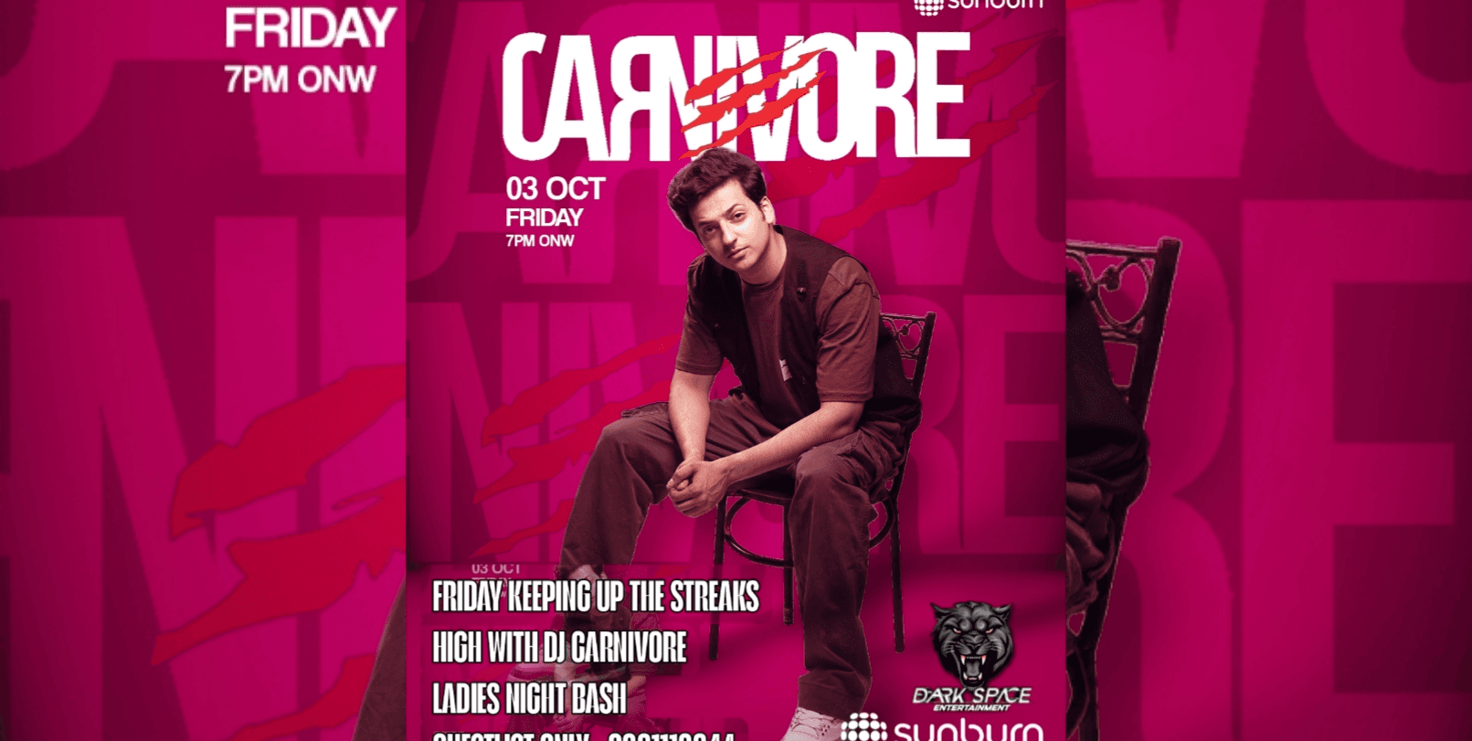 Friday Baddies Lounge At Sunburn Union