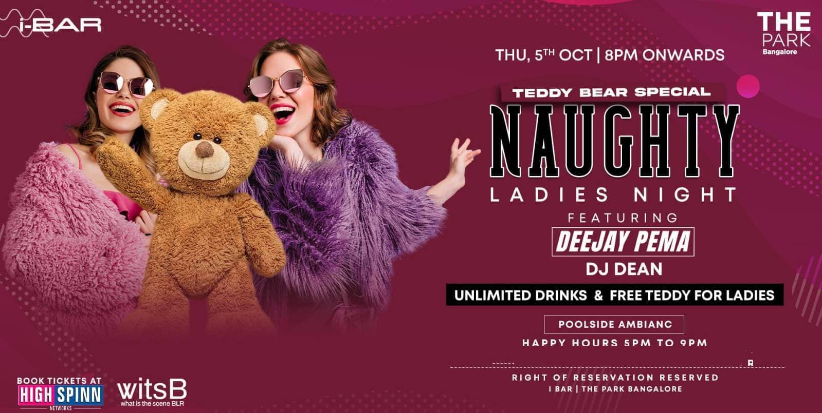Naughty Ladies Night - Teddy Bear Edition