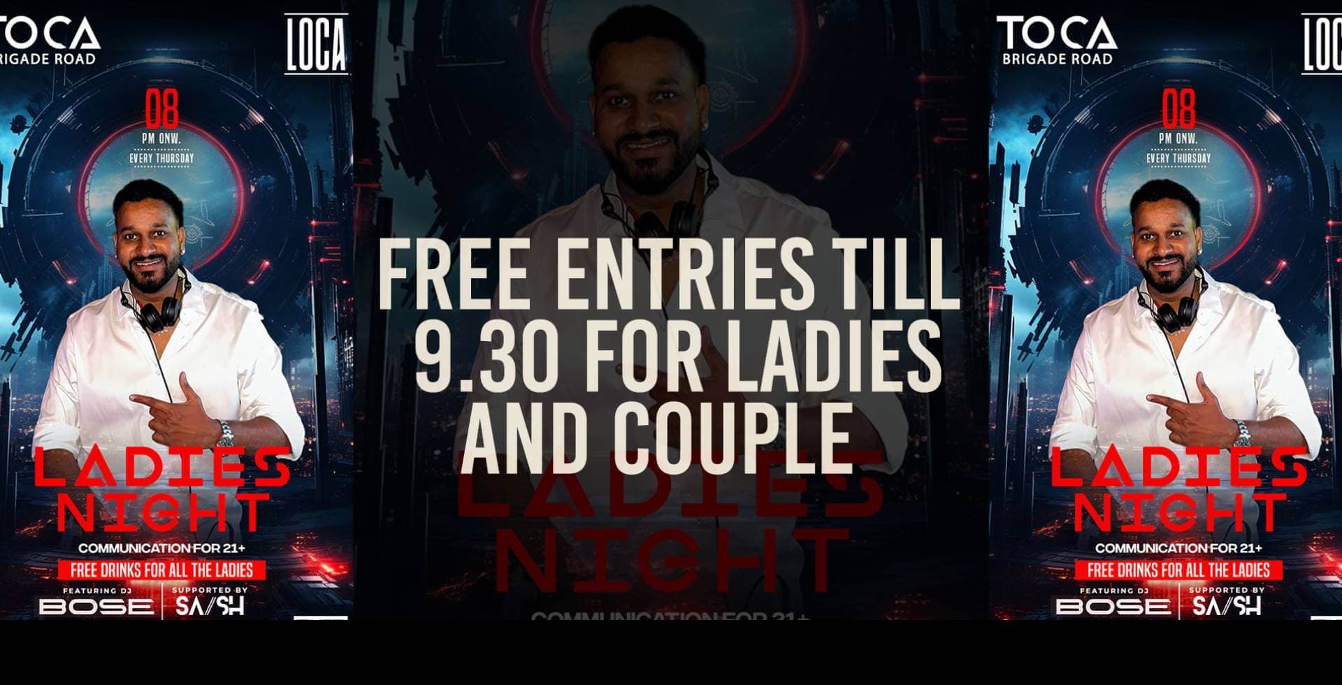 Thursday Ladies Night | Toca Brigade