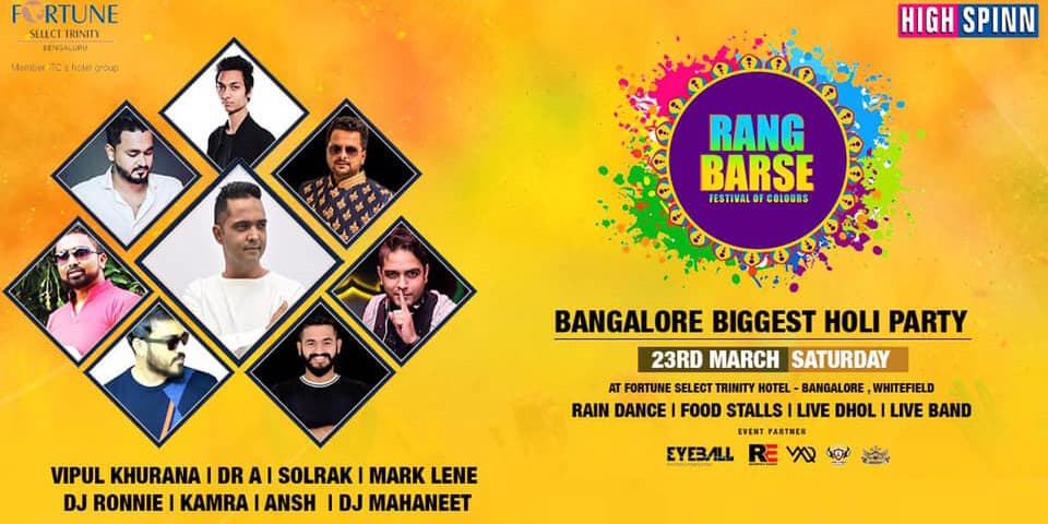 Rang Barse - Holi Festival 2019