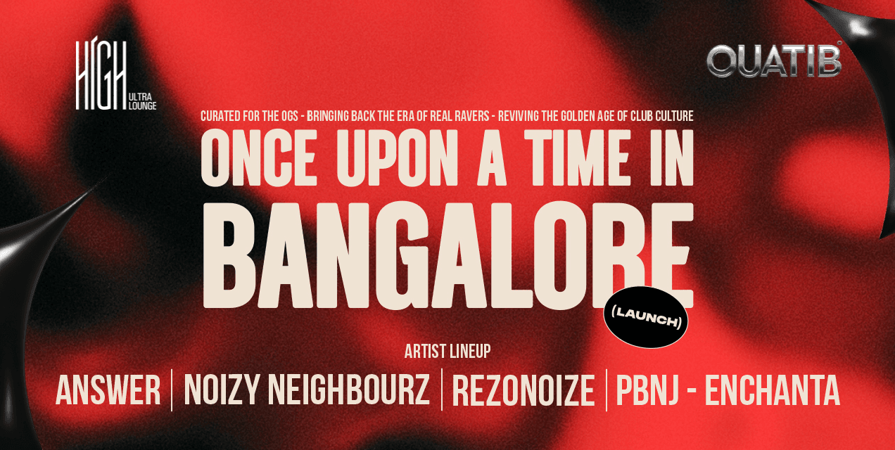 Once Upon A Time in Bangalore 