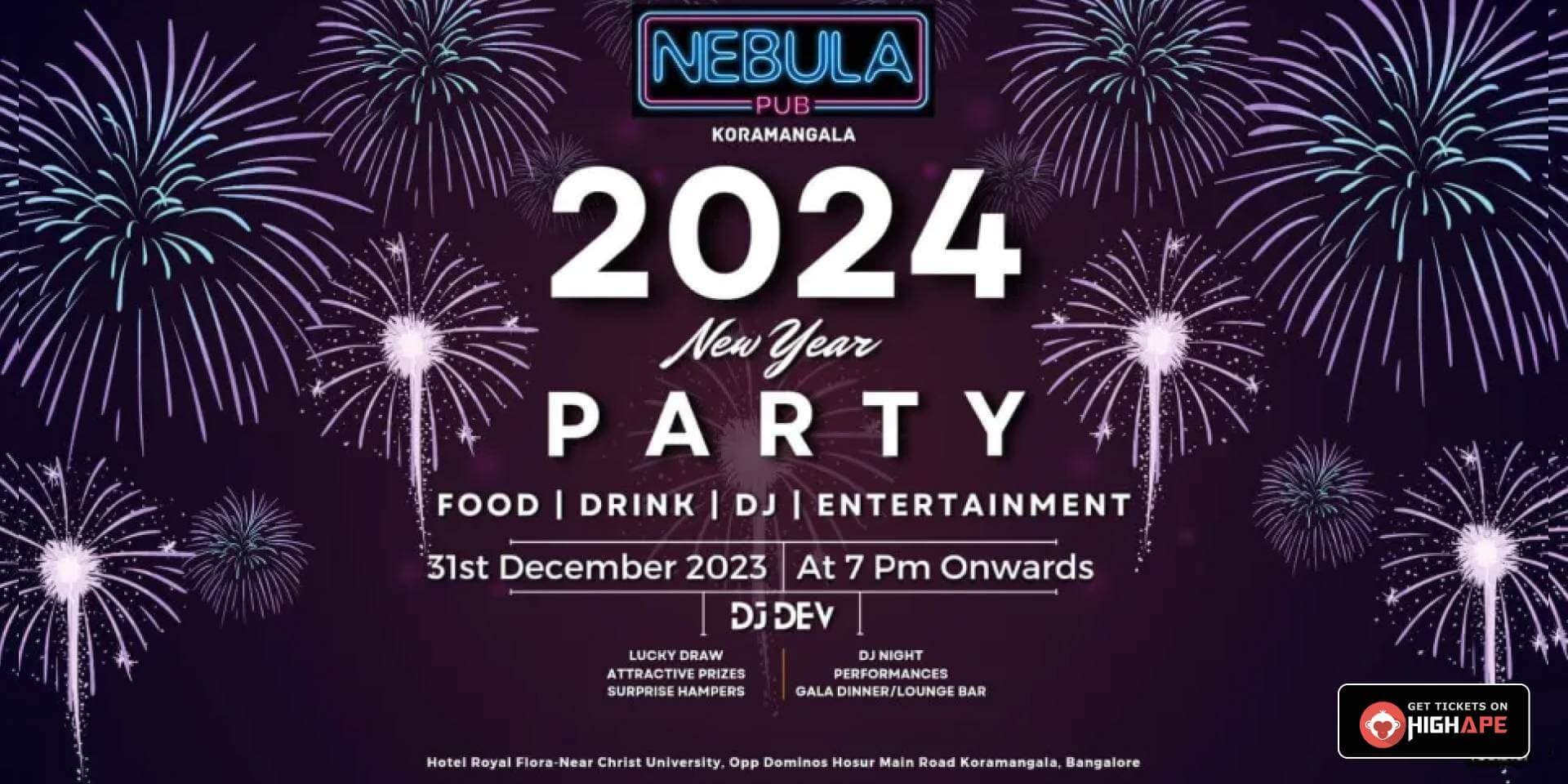 2024 New Year Party | Nebula Pub 