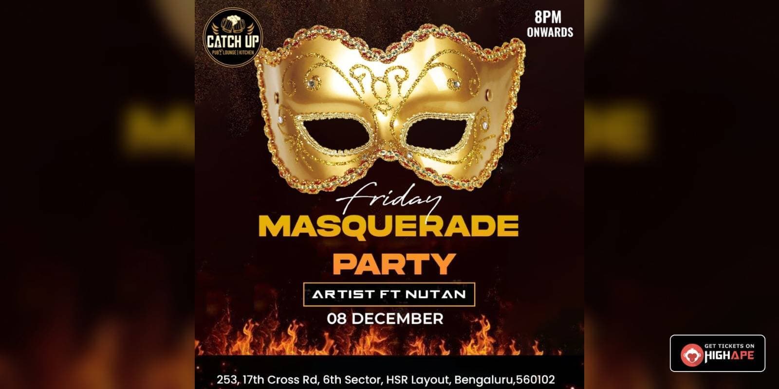 Friday Masquerade Party 