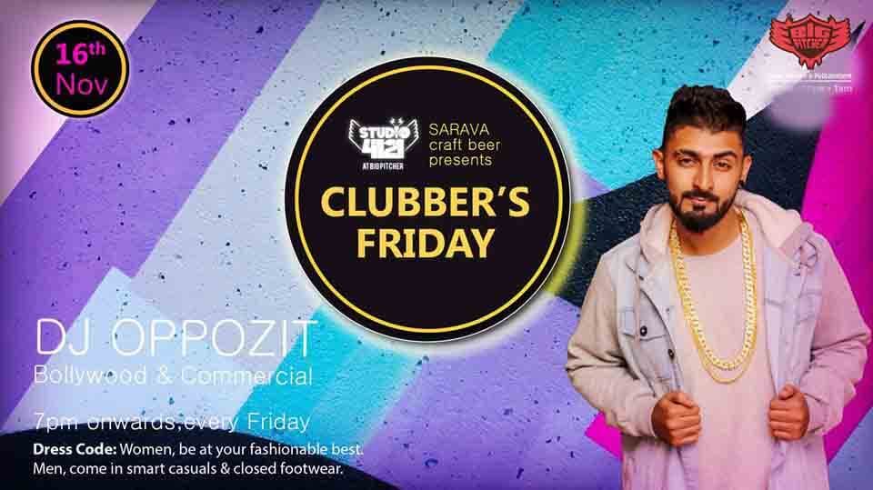 Clubbers Friday Night- 16th Nov 2018